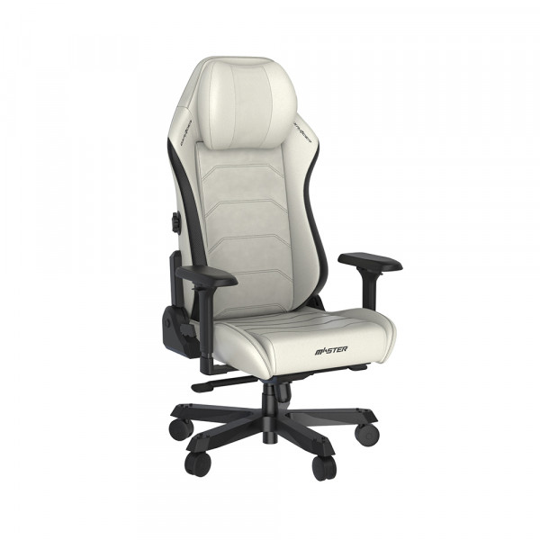 DXRacer Master Plus / XL Microfiber Leatherette White Black  