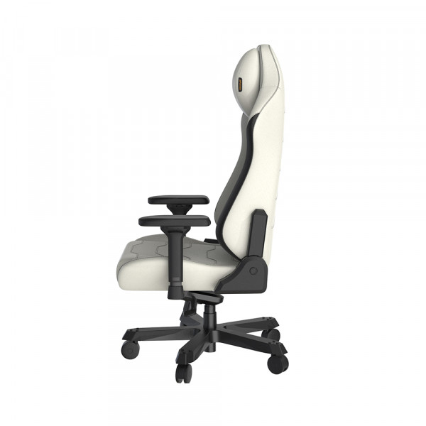 DXRacer Master Plus / XL Microfiber Leatherette White Black  