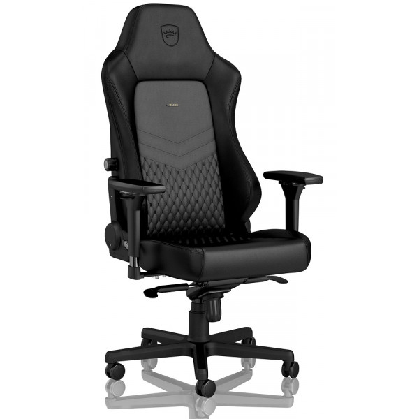 noblechairs HERO Real Leather Black  