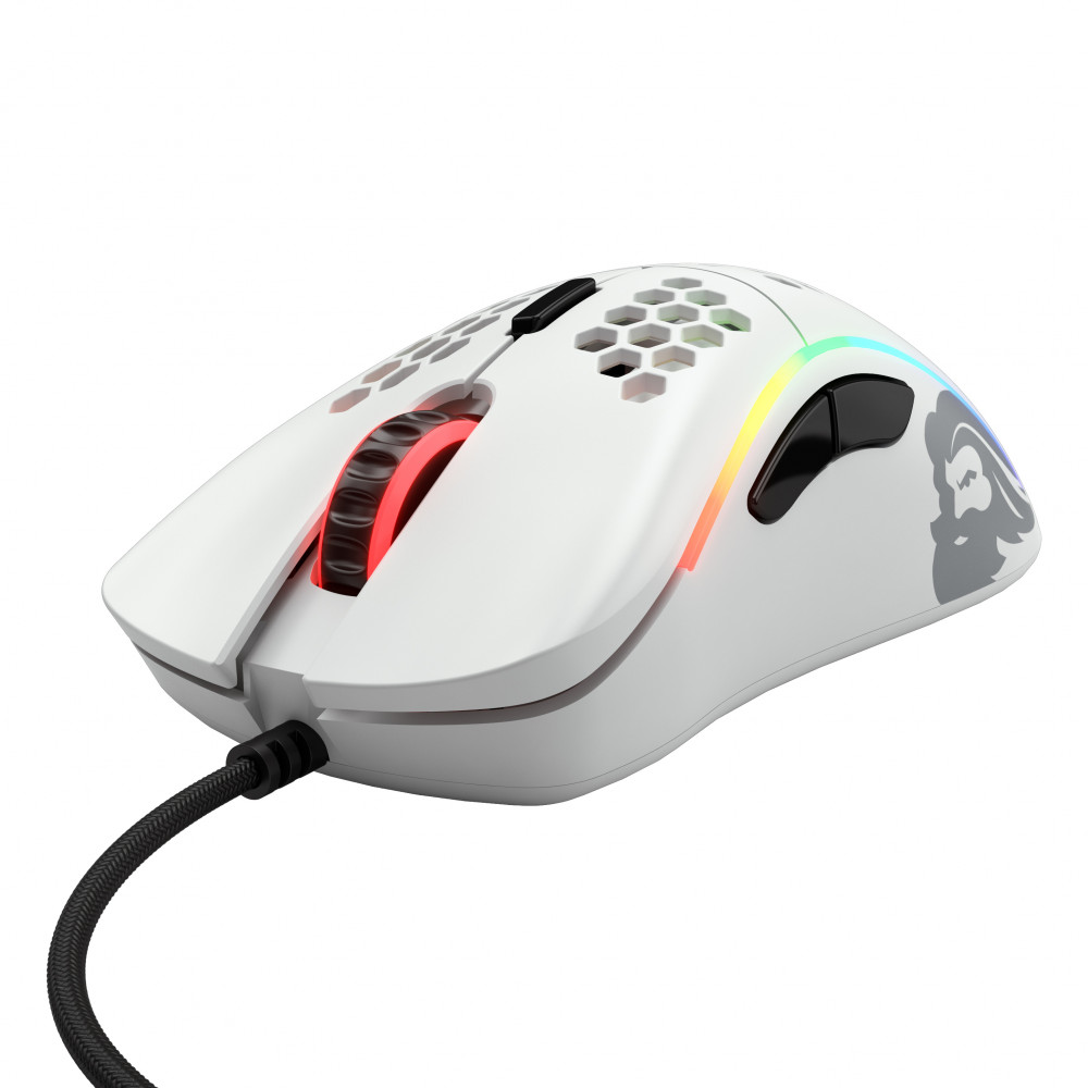 model d mouse white