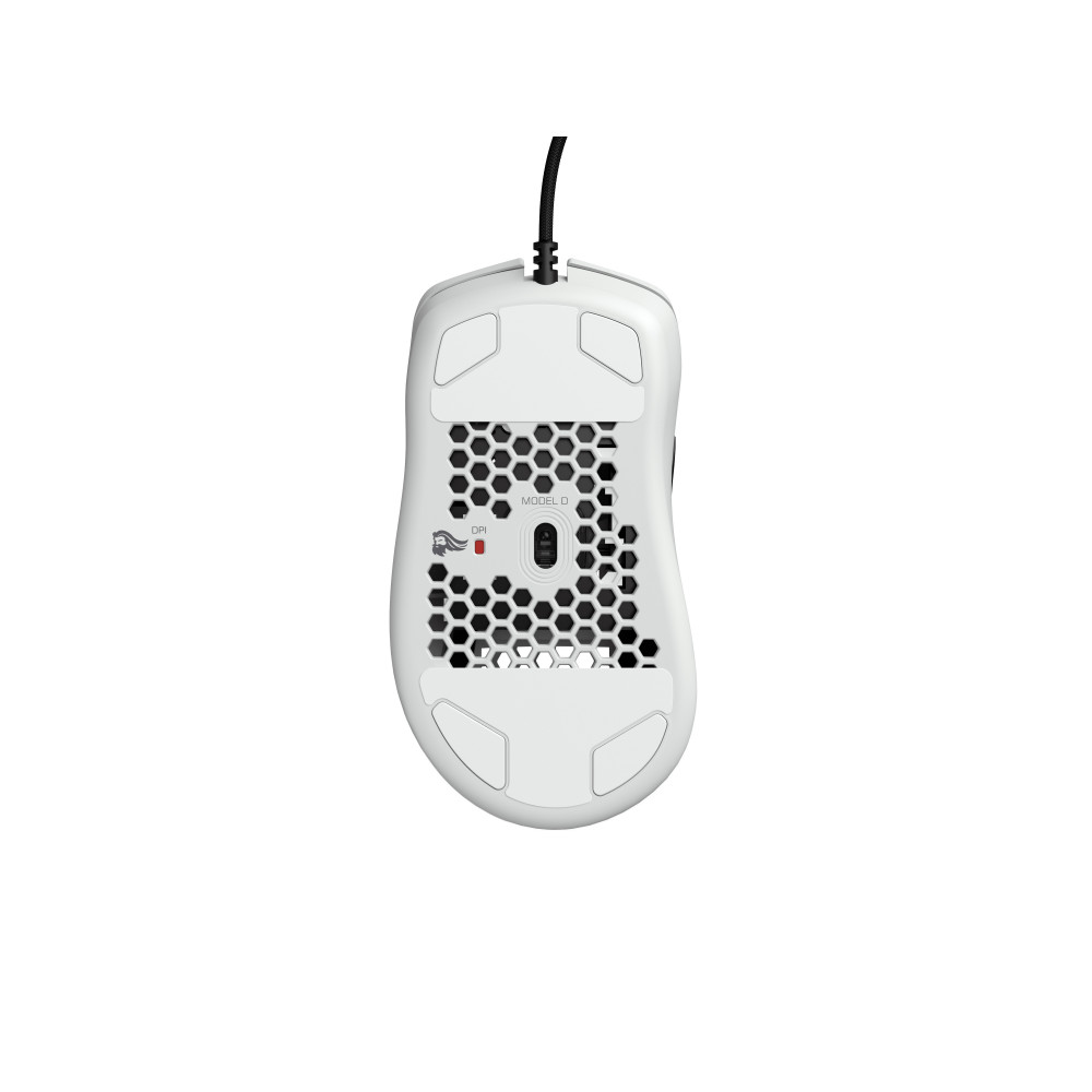 glorious model d gaming mouse matte white