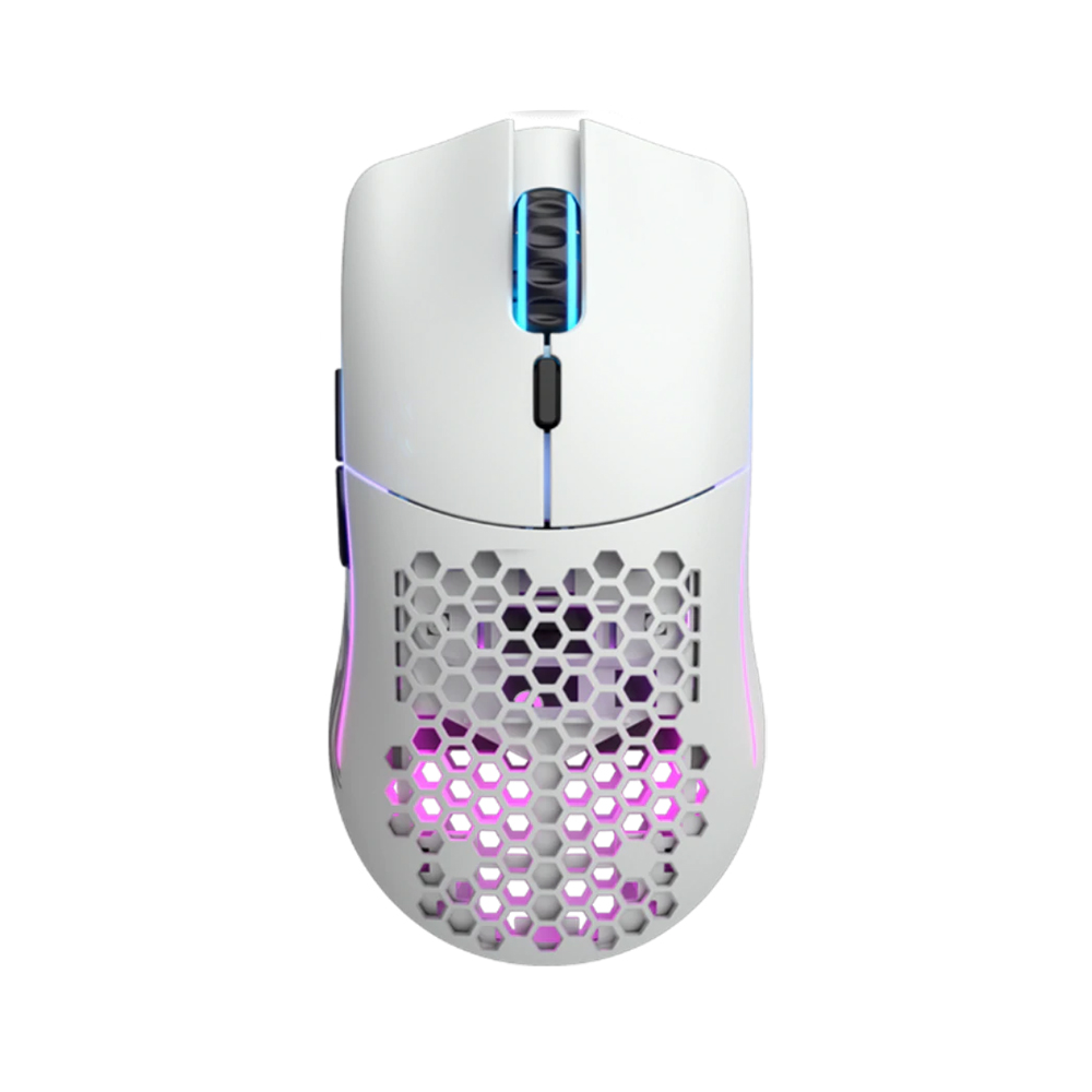 model o mouse matte white