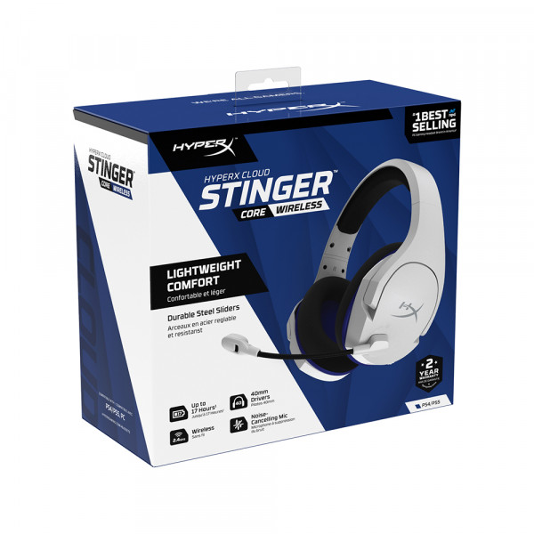 HyperX Cloud Stinger Core Wireless PS4/PS5 Edition White  