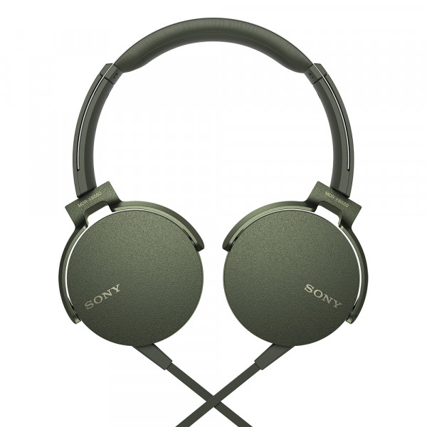 Sony MDR-XB550AP Extra Bass Green  