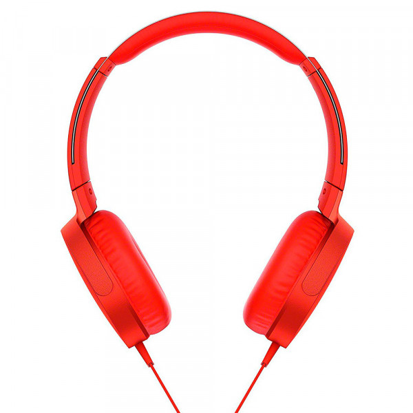 Sony MDR-XB550AP Extra Bass Red  