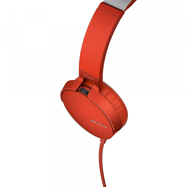 Sony MDR-XB550AP Extra Bass Red  