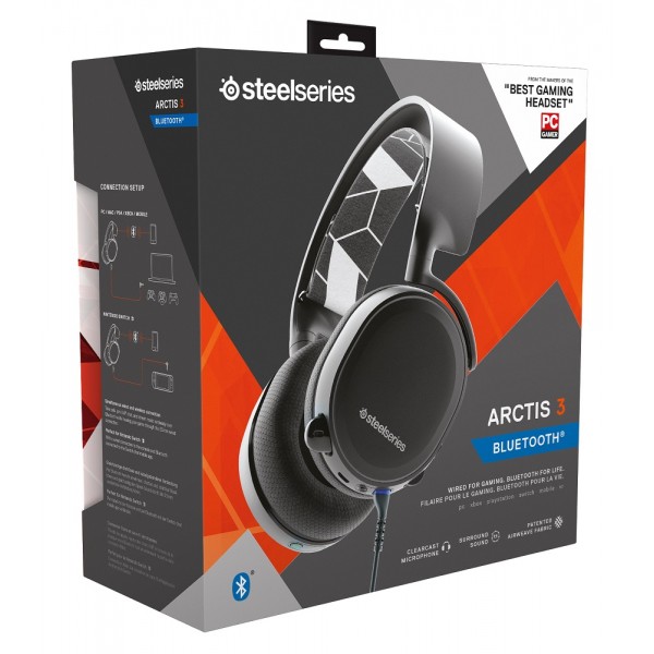 SteelSeries Arctis 3 Bluetooth Black  