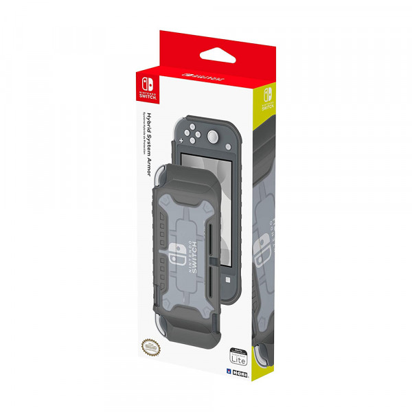 Hori Hybrid System Armor (Gray) for Nintendo Switch Lite