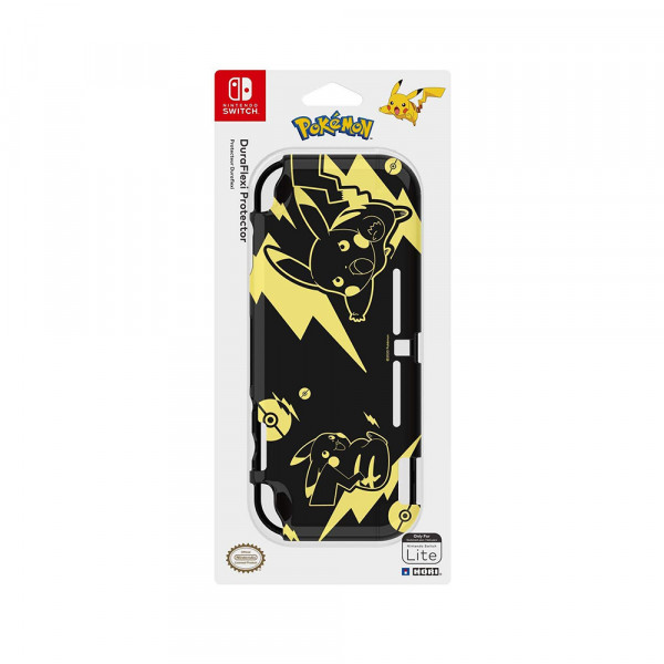 Hori Nintendo Switch Lite Duraflexi Protector Pokémon: Pikachu Black & Gold