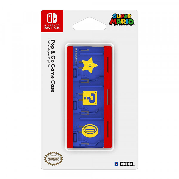 Hori Pop & Go Game Card Case (Super Mario) for Nintendo Switch