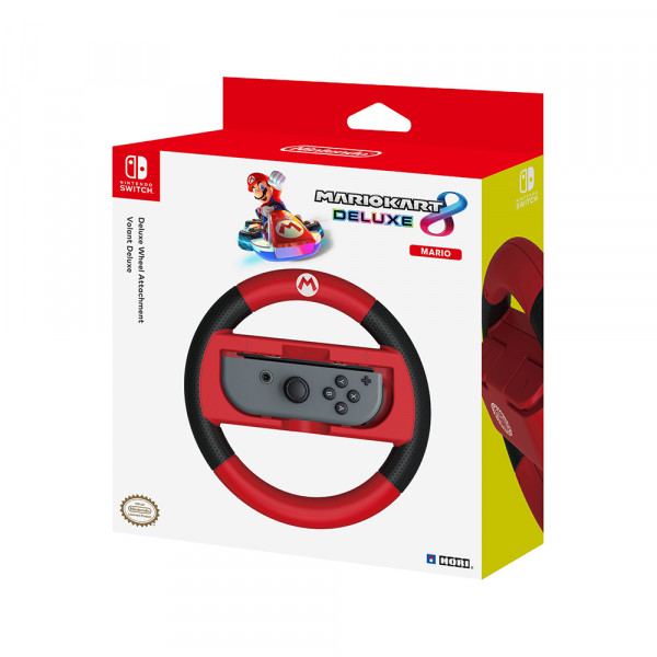Hori Mario Kart 8 Deluxe Racing Wheel (Mario) for Nintendo Switch 