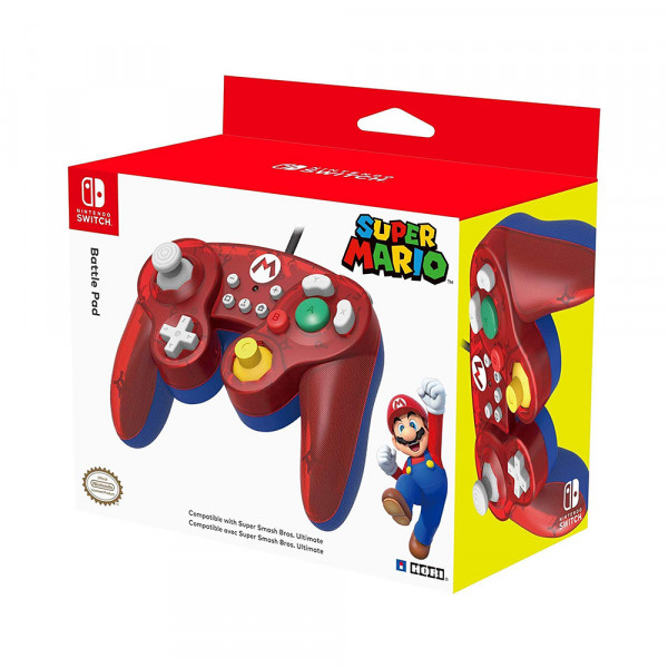 Hori Battle Pad (Mario) for Nintendo Switch  