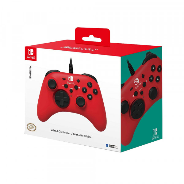 Hori HORIPAD (Red) for Nintendo Switch  