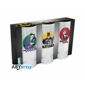 ABYstyle Glasses Set: DC Comics ABYstyle Glasses Set: DC Comics
