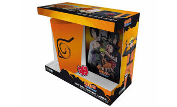 ABYstyle Pack (XXL glass + Pin + Pocket Notebook) Naruto Shippuden: Naruto