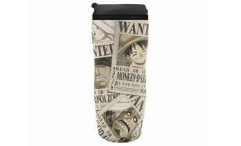 ABYstyle Travel Mug One Piece: Wanted