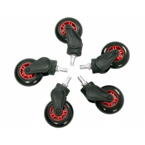 AKRacing Rollerblade Casters Red