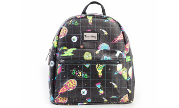 Difuzed Rick and Morty: All Over Sublimation Printed Ladies Backpack