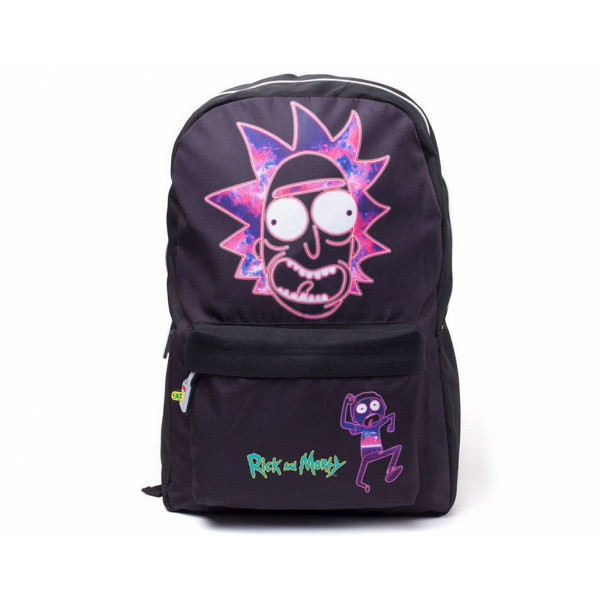Difuzed Rick and Morty: Ricks Face Placement Printed Backpack