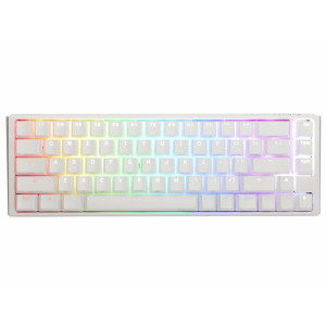 Ducky One 3 SF RGB Pure White Cherry MX Clear Switch (RU Layout)