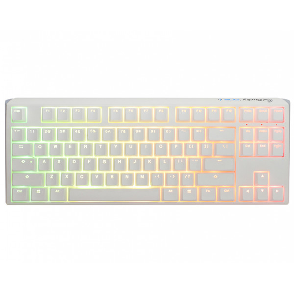 Ducky One 3 TKL RGB Pure White Cherry MX Silent Red Switch (RU Layout)  