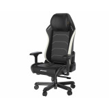 DXRacer Master Plus / XL Microfiber Leatherette Black White