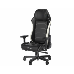 DXRacer Master Plus / XL Microfiber Leatherette Black White