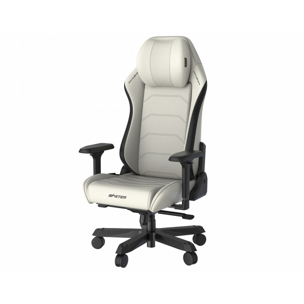 DXRacer Master Plus / XL Microfiber Leatherette White Black  