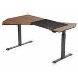 Eureka Ergonomic EDI FS Office Standing Desk, Walnut