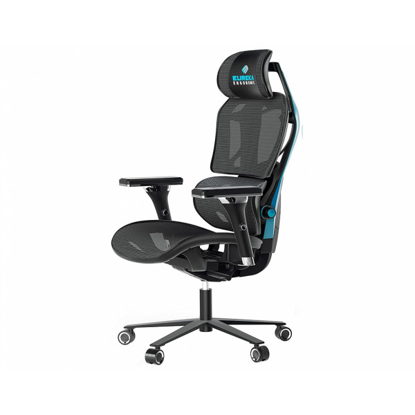 Eureka Ergonomic TYPHON Gaming Chair Blue (ESL-Co-Branded)  