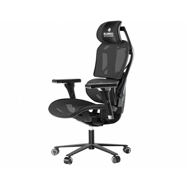 Eureka Ergonomic TYPHON Gaming Chair Gray  