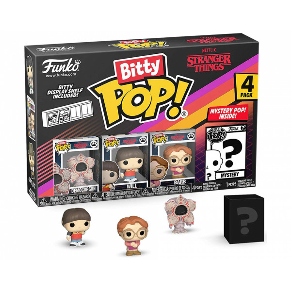 Funko Bitty POP! Stranger Things: Demogorgon + Will + Barb + Mystery (1 of 4)