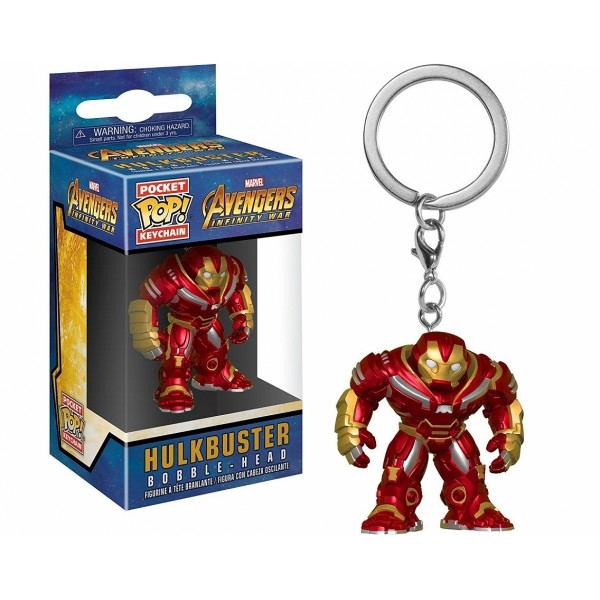 FUNKO POP Keychain Marvel Avengers Infinity War Hulkbuster