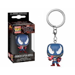 Funko POP! Keychain Marvel Venom: Venomized Captain America