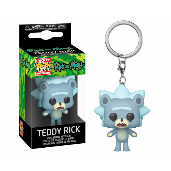 Funko POP! Keychain Rick and Morty: Teddy Rick