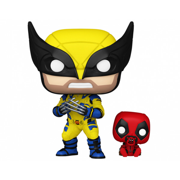 Funko POP! Marvel Deadpool: Wolverine with Babypool