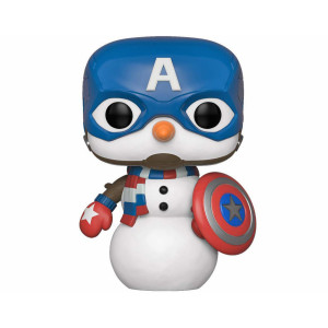 Funko POP! Marvel Holiday: Captain America