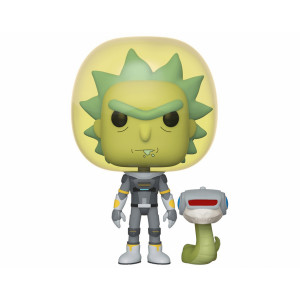 Funko POP! Rick and Morty: Space Suit Rick with Snake