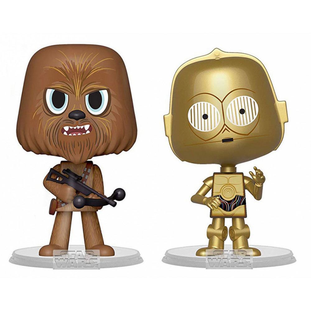 Отзывы пользователей на Funko VYNL Star Wars: Chewbacca & C-3PO.