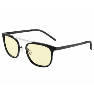 Gunnar Pismo Onyx/Silver (Amber Lens Tint)