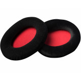 HyperX Cloud Velour Ear Cushions Black/Red