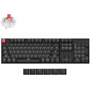 Keychron K10 QMK Wireless (Version 2) White Backlight (Keychron Super Red Switch)