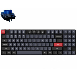 Keychron K13 Pro RGB Backlight Low Profile Gateron Mechanical (Hot-Swappable) Blue Switch