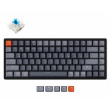 Keychron K2 Wireless RGB Aluminum Frame Dark Grey Gateron G Pro Blue