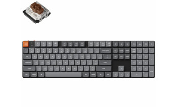 Keychron K5 Max QMK/VIA Wireless RGB Backlight Hot-Swappable (Low Profile Gateron Mechanical Brown Switch)