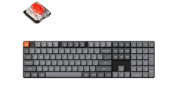 Keychron K5 Max QMK/VIA Wireless White Backlight (Low Profile Gateron Mechanical Red Switch)