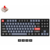 Keychron K8 Pro Fully Assembled RGB Backlight Aluminum Frame Gateron G Pro (Hot-Swappable) Mechanical Red Switch