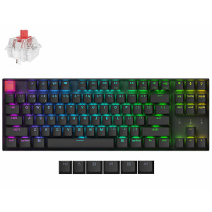 Keychron K8 QMK Wireless (Version 2) RGB Backlight (Keychron Super Red Switch)