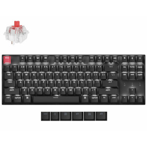 Keychron K8 QMK Wireless (Version 2) White Backlight (Keychron Super Red Switch)