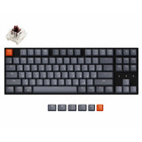 Keychron K8 Wireless White Backlight Swappable Mechanical Brown Switch